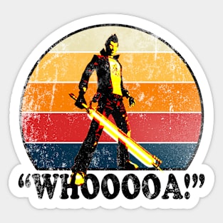 Whoooooooa Sticker